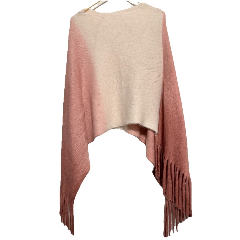 Women's Acrylic‎ Pink Ombré Shawl Medium
